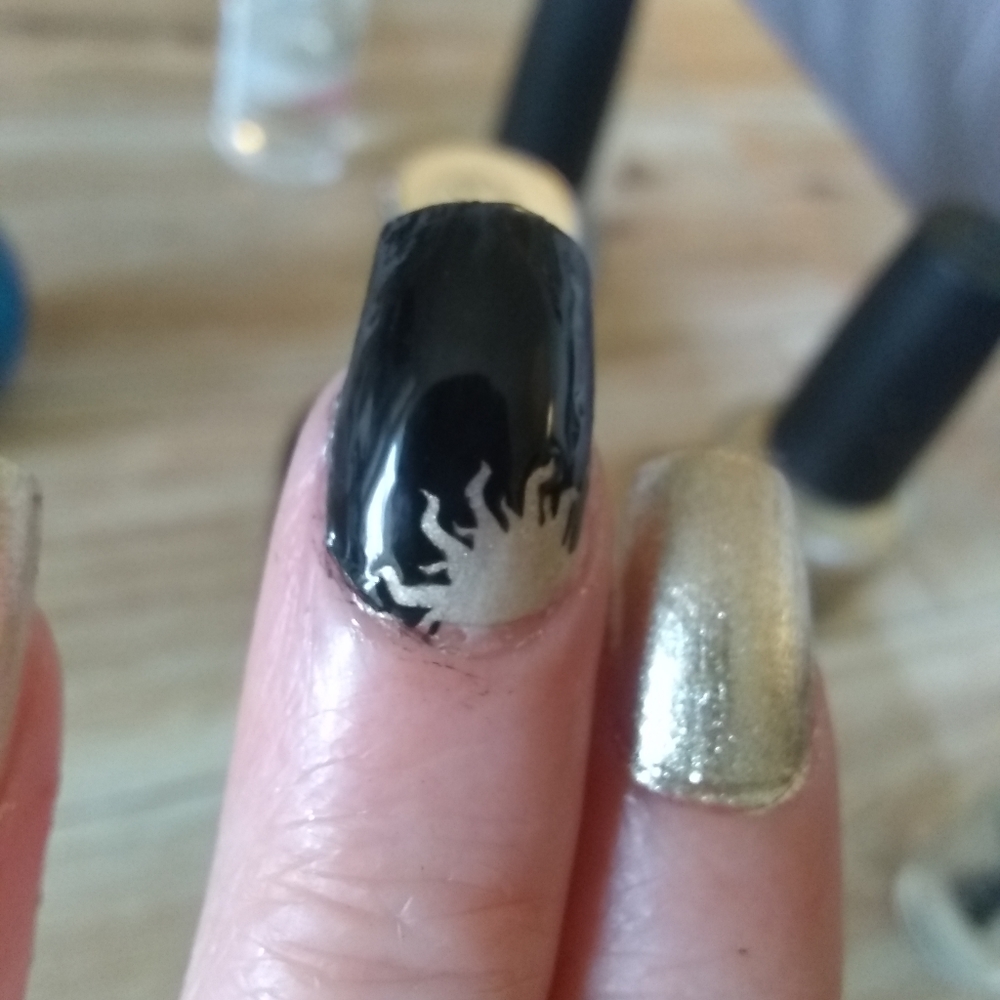 4/$15 nail stencil sticker